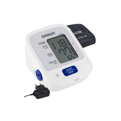 Тонометр OMRON M2 Basic HEM-7121 адаптер+универс.манжета 